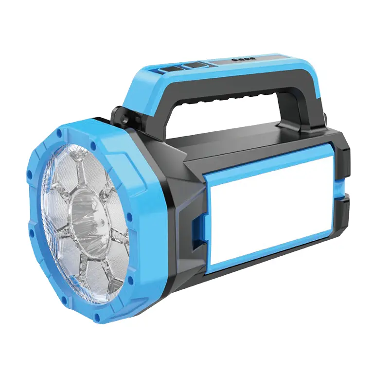 Multifunctional Flashlight with Work Light and Spotlight