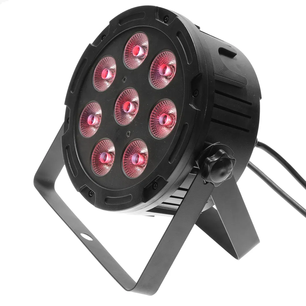 Indoor 8LED RGB RGBW RGBWA Mini LED PAR Washer Light LED Flat PAR64 Lights