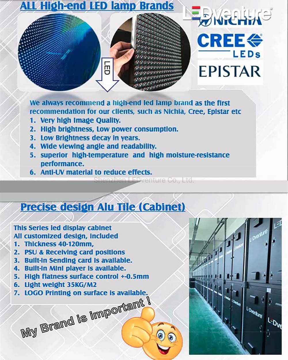 Indoor High Quality Ultra Thin LED Display Transparent Panel for Advertising