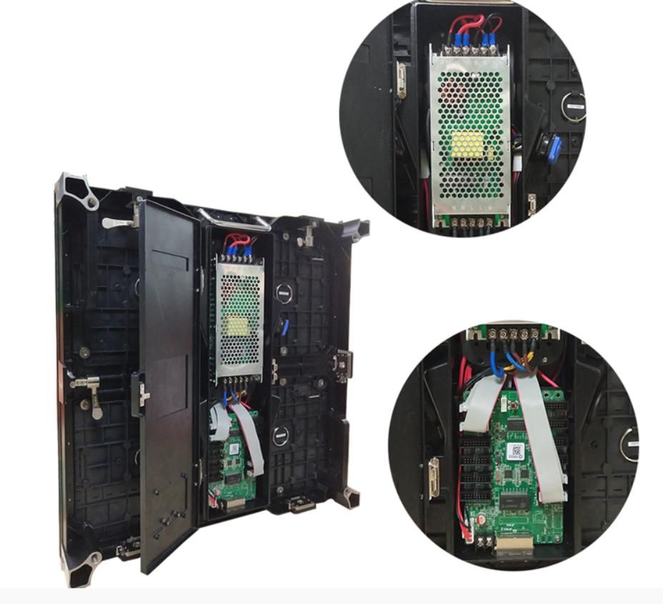 Indoor P3 576mm*576mm Ultra Thin Super Light Front Maintenance High Brightness LED Screen Display Billboard with Kinglight LEDs with 192mm*192mm Modules