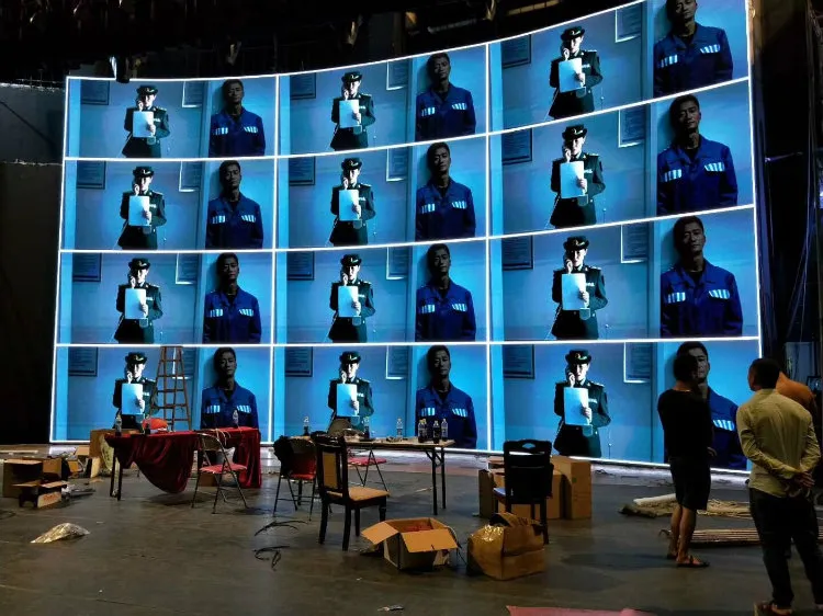 Indoor P3 Full Color LED Display with Cabinet Digital Billboard