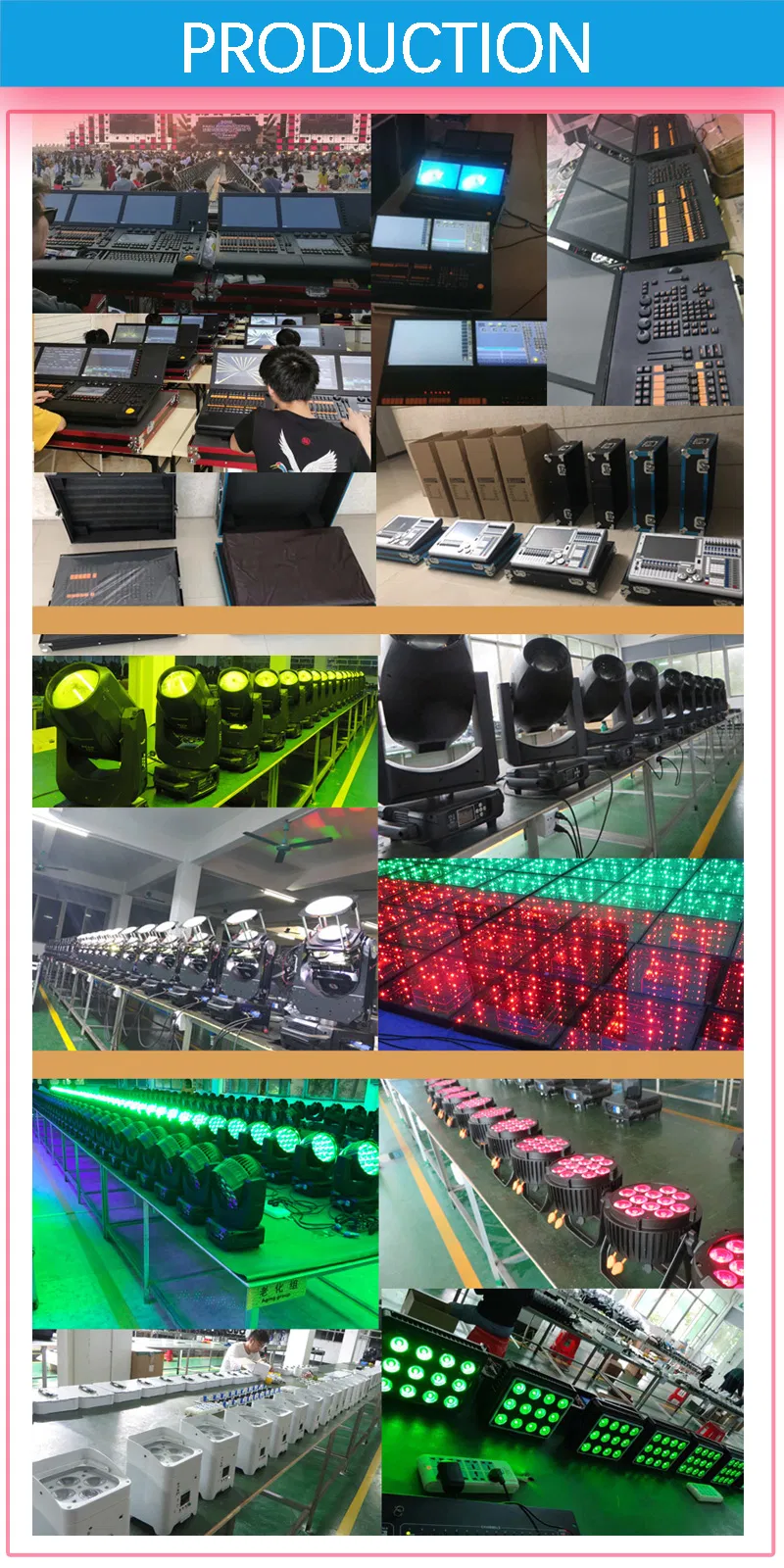 King Kong 1024p DMX Lighting Console for Light Controller and Console