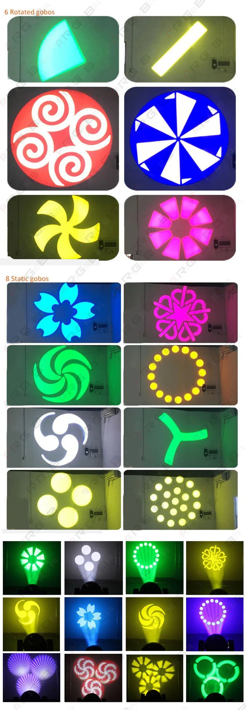 LED 3in1 200W Zoom Moving Head Stage Light