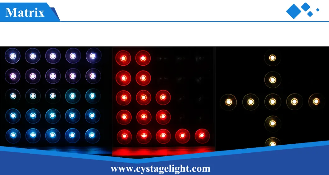 LED Matrix Light 25*30W RGBW LED Matrix Stage/Disco/Party Light