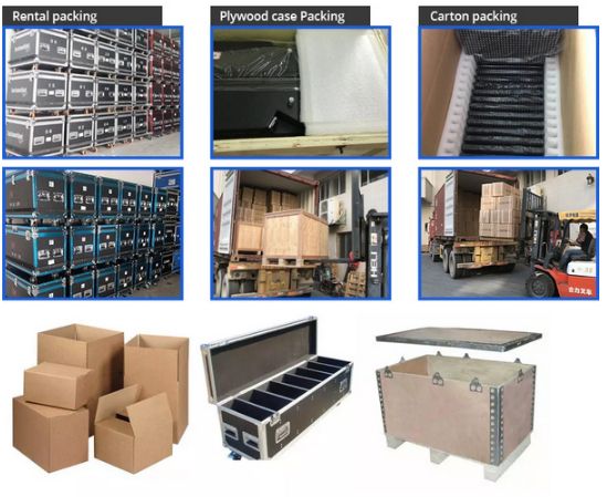 LED Moving Head PAR Light 19X15W RGBW 4in1 Beam Wash Light