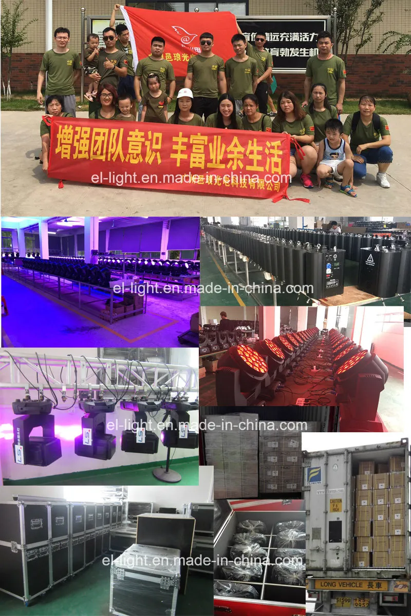 Mini LED Moving Head Beam Light with 4*12W RGBW 4in1 LED Chip