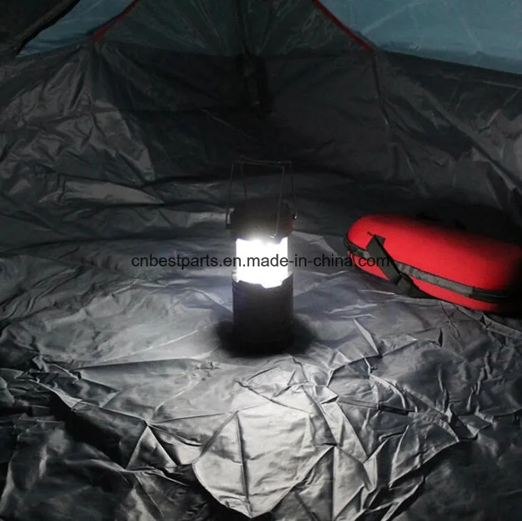 Multi Function Battery Model LED Retractable Flame Camping Lantern
