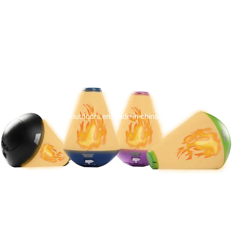 Multifunction Flames Lamp White Light Night Lamp Mosquito Killer Camping Lantern