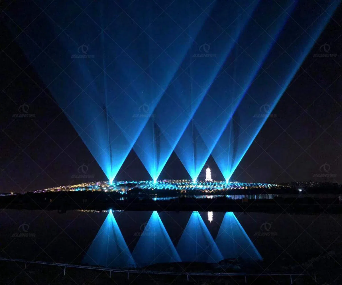 Outdoor 61 Watts RGB Landmark Waterproof Sky Beam Light