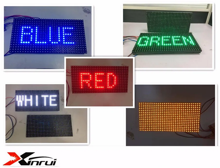 Outdoor & Semi-Outdoor Single Red P10 LED Display/ Module