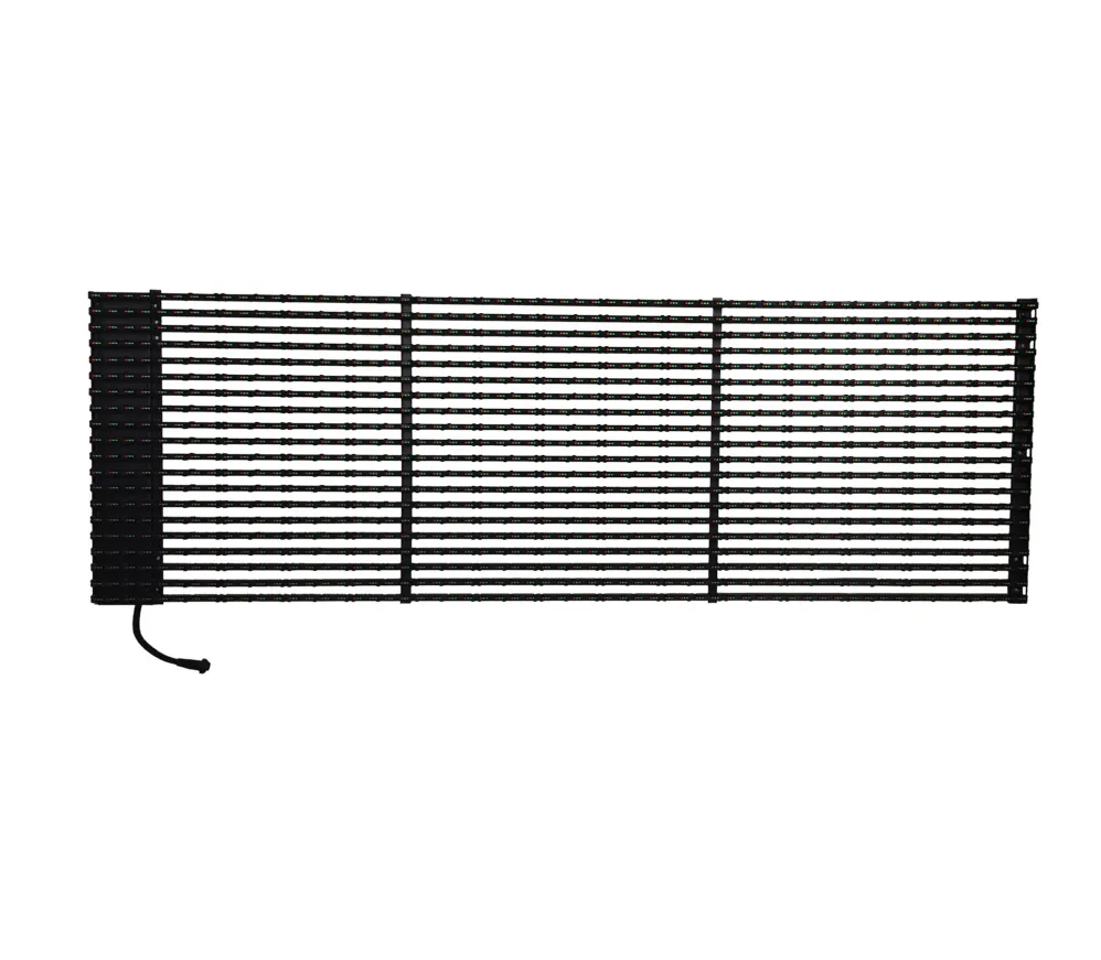 Outdoor Waterproof Transparent LED Curtain Display