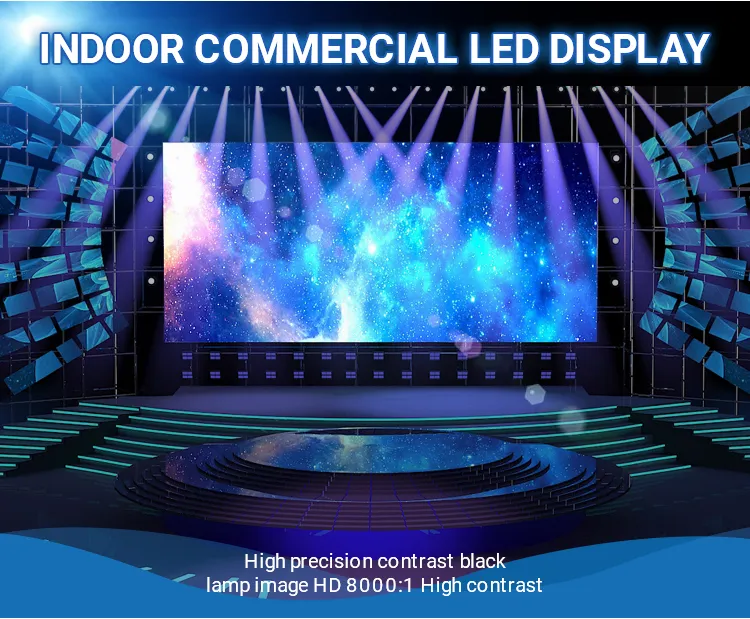 P1.25 Small Pitch LED Display Pantalla 4K 8K Mini Pixel Pitch LED Display Screen Video Wall Panel