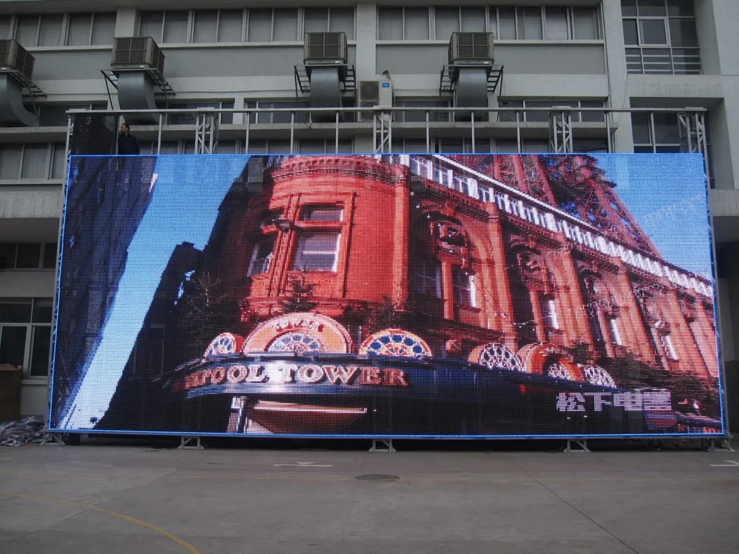 P15.625- 31.25mm Outdoor LED Media Facade Advertising Display