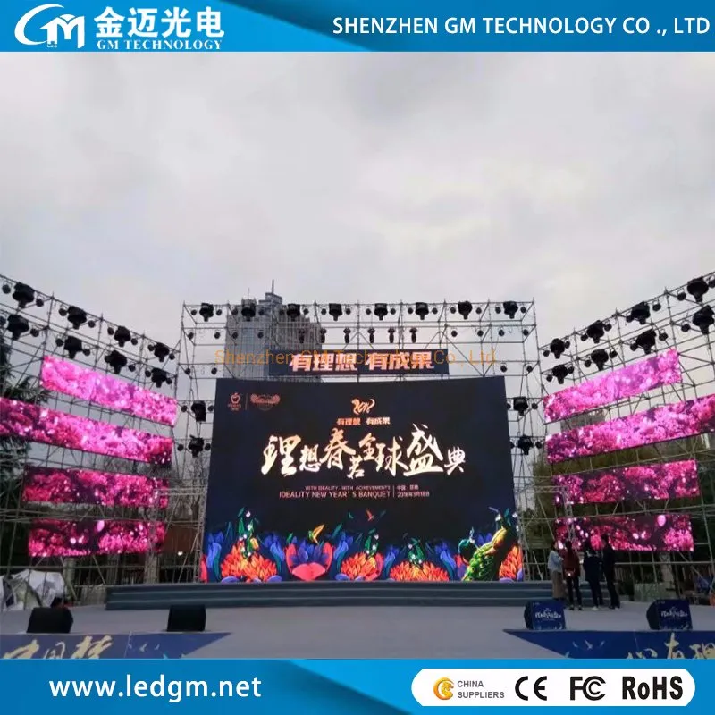 P2.9mm P3.91mm P4.81mm Outdoor SMD Mobile Waterproof Advertising 1g1r1b LED Display Screen for Event/Conference/Rental