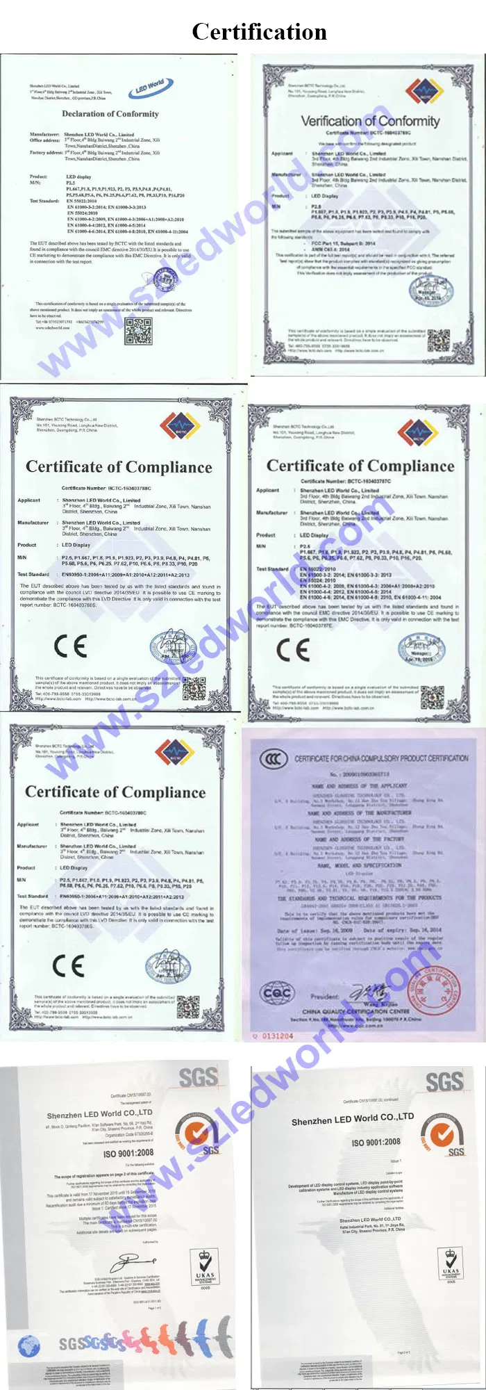 P2 P2.5 P5 Indoor Rental High Definition LED Display Screen Board Sign with 480 X 480 mm Die-Casting Cabinet for Office Building