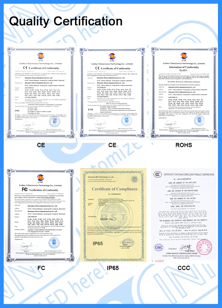 P3.9mm Wide Viewing Angle Full Color LED Wall Outdoor LED Display Screen