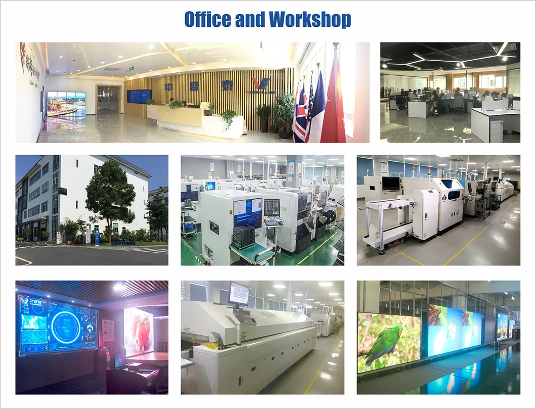 P3mm Indoor Fixed LED Display Magnetic Module Front Service 576*576mm Die-Casting Aluminum Cabinet