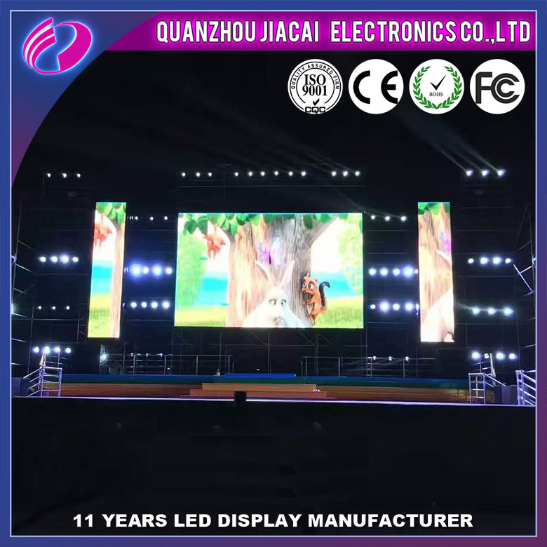P4.81 Giant Full Color Indoor Stage Background Rental LED Display