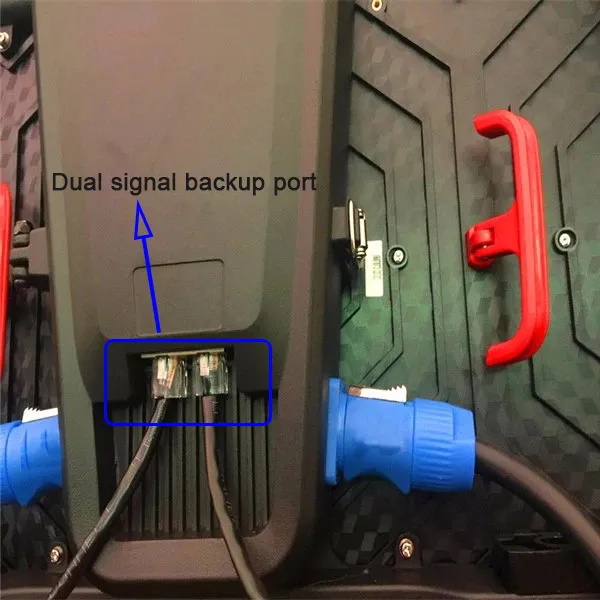 P4.81 Kinglight/Nationstar SMD2121 Lamp 500*1000/500*1000mm Cabinet Indoor Rental LED Screen