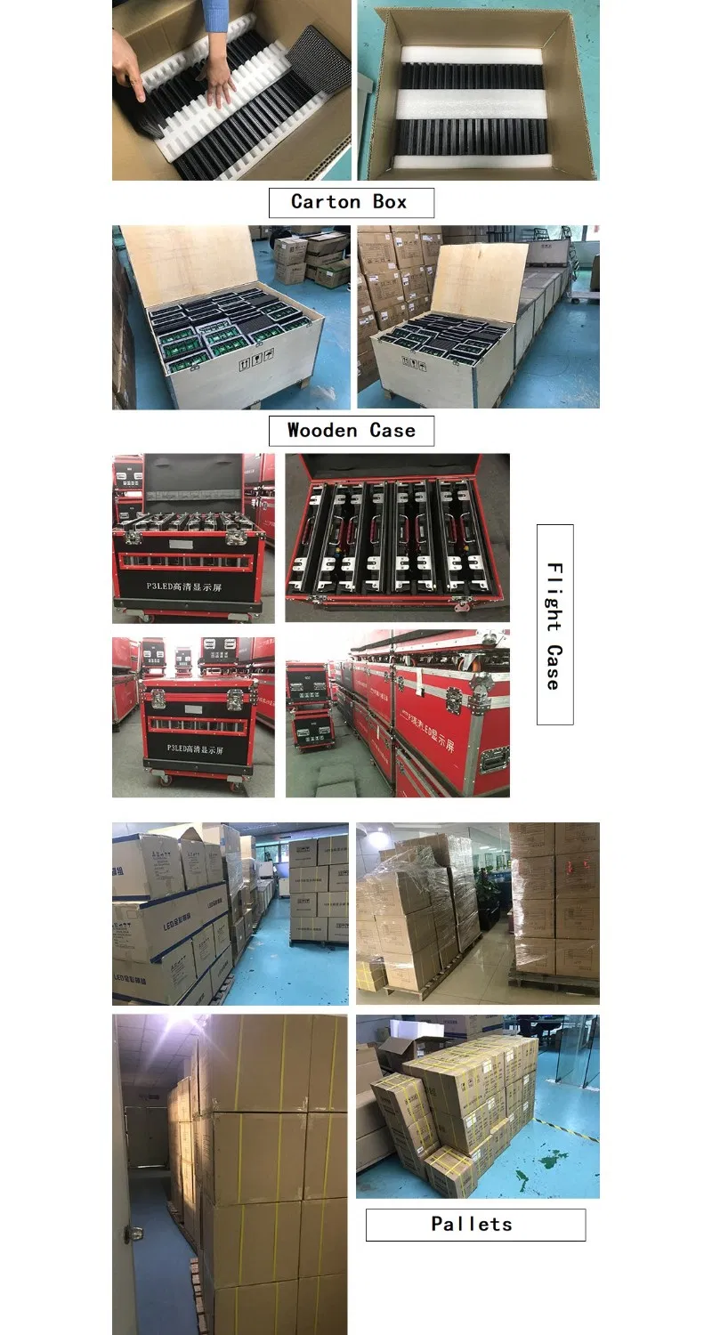 P4 SMD2121 RGB Full Color LED Display Module, Indoor LED Panel, 1/16 Scan 256*128mm, Text, Pictures, Video Show