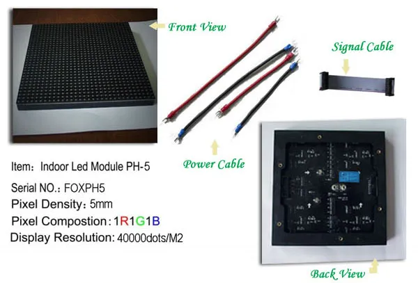 P5 Indoor Mbi5041 High Definate LED Display