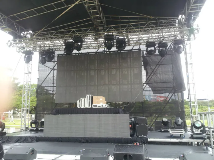 P5 P6 P8 Full Color Outdoor Programable Video LED Board