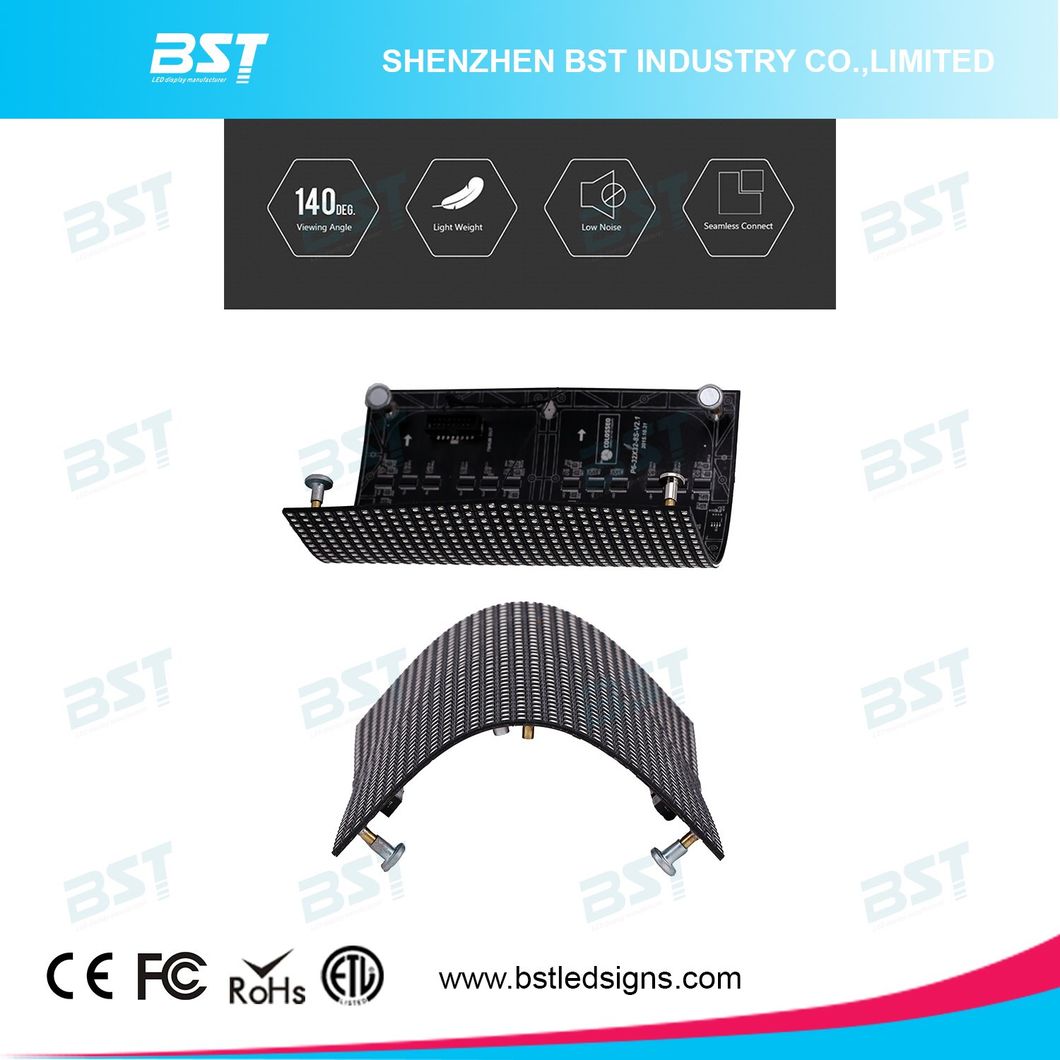 P6.67mm Indoor Flexible LED Display for Shopping Mall