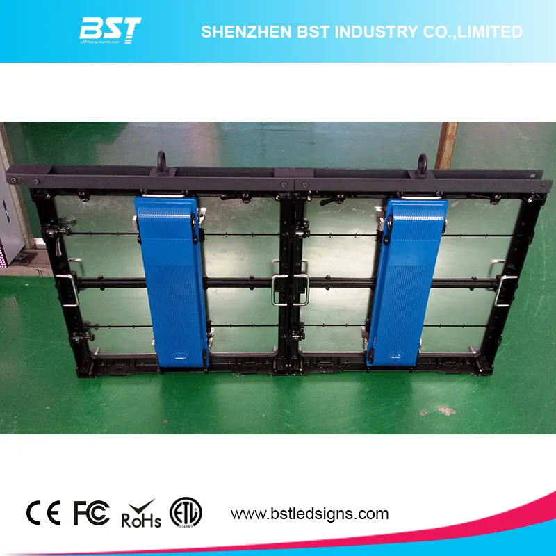 P8 Die Casting Large Waterproof LED Video Wall Screen High Contrast, Large Viewing Angle