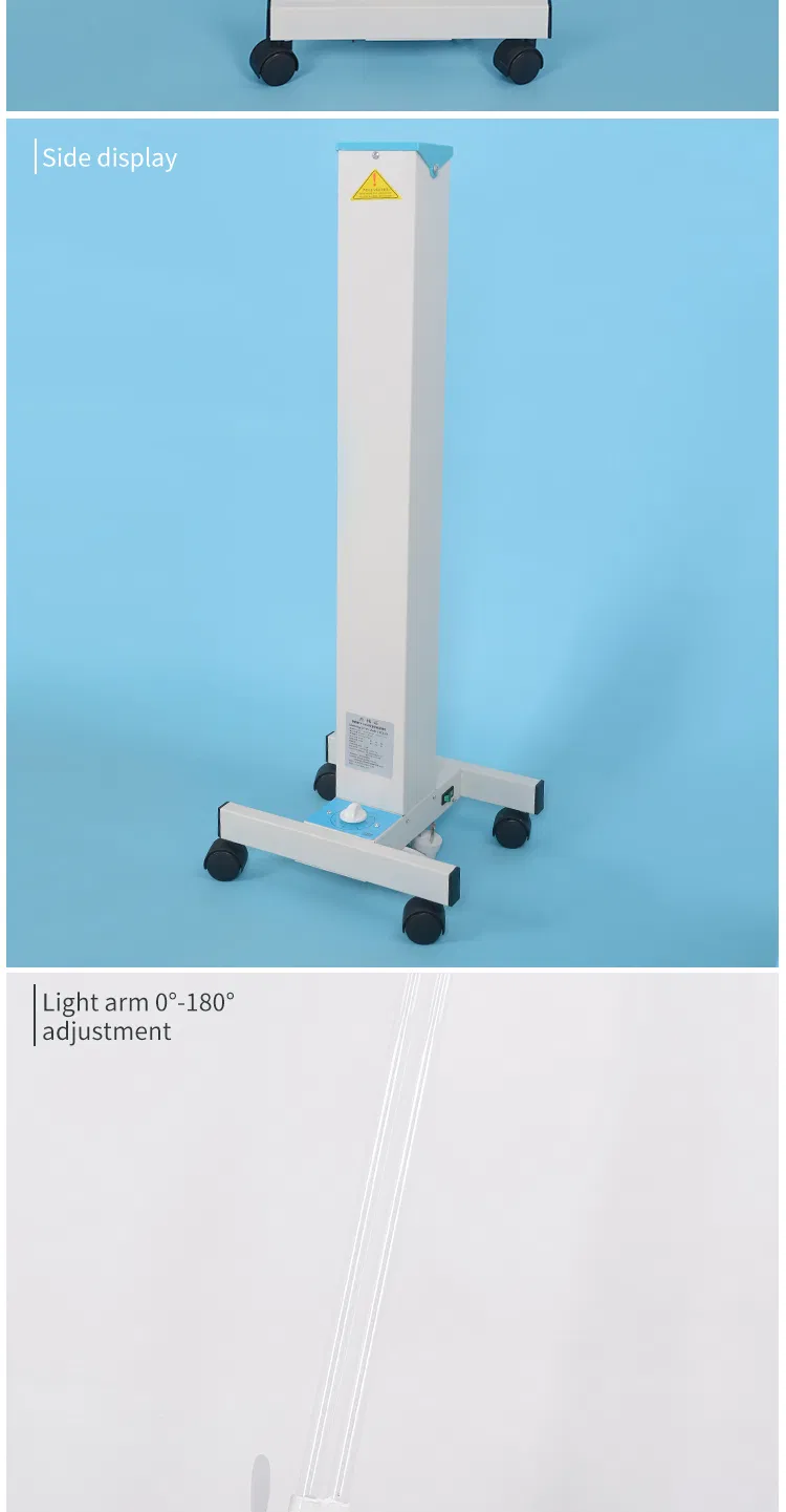Portable Sx-H650 UV Light Sterilizer Hospital UV Germicidal Lamp