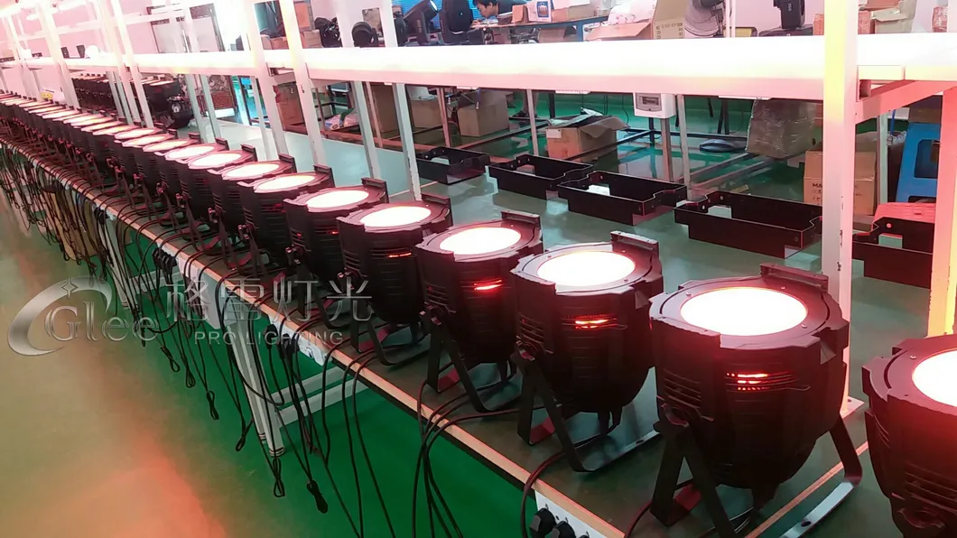 Professional 200W LED RGBW 4in1 COB PAR64 PAR Light