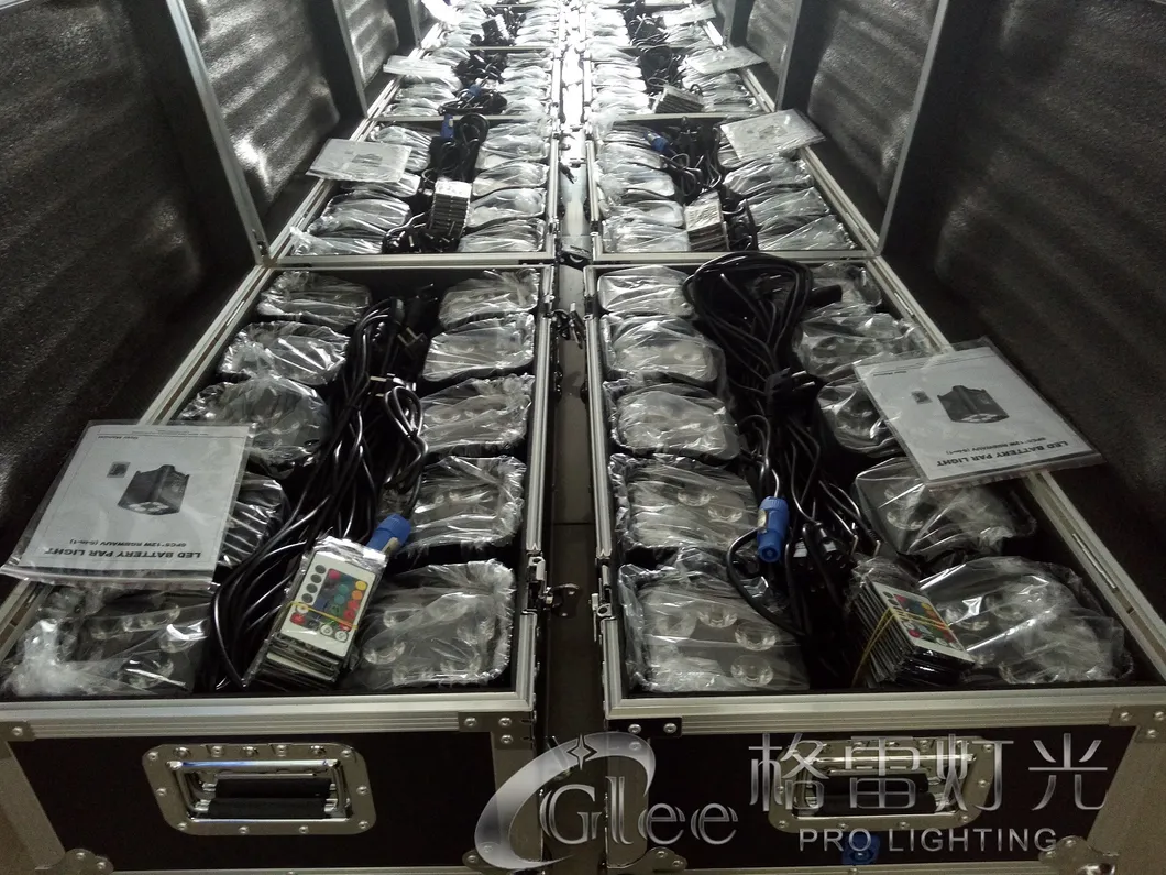 Professional 50W RGBW COB LED Battery Powered Wireless PAR Light