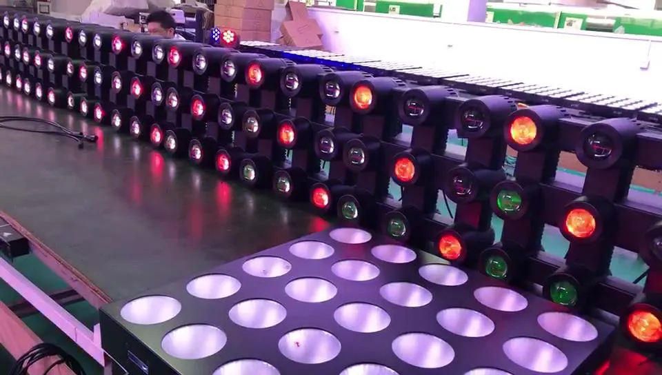 Professional RGBW COB Pixel Matrix LED Beam Effect Lighting