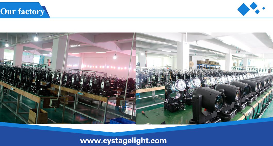 Professional Show/Stage/DJ 440W Cmy Beam /Spot/Wash 3in1 Moving Head Lighting