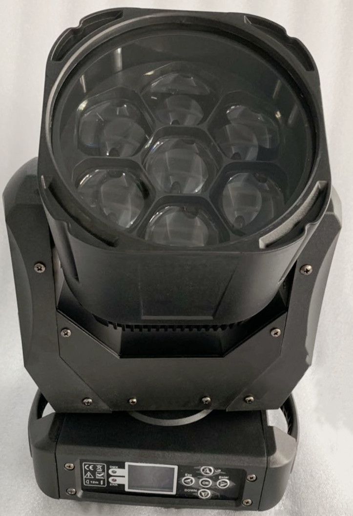 Professional Stage Light DMX512 7PCS*40W Focusing Moving Head Light