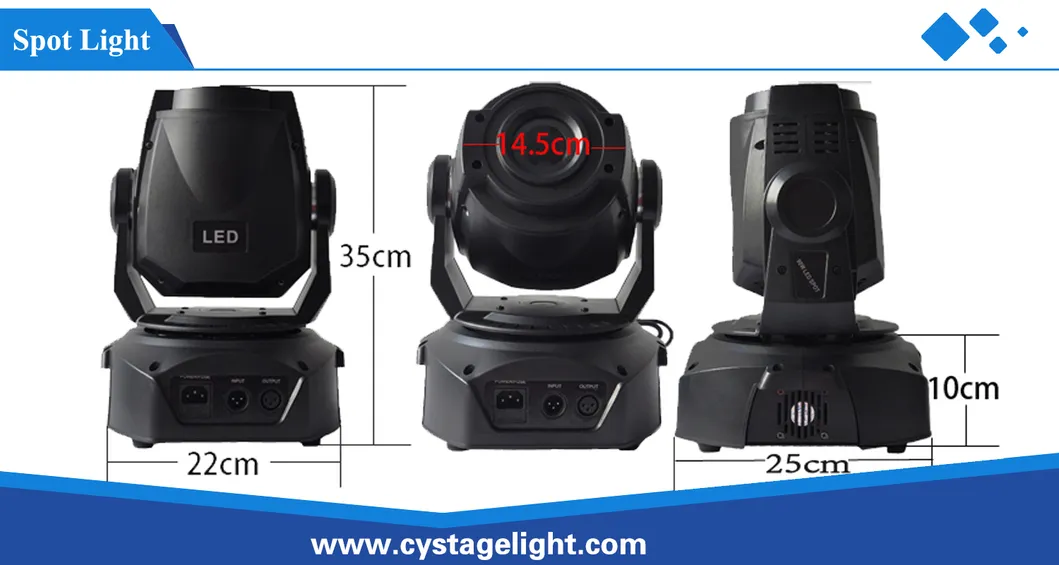 Professional Stage Supplier Spot LED 90W Moving Head Stage Light
