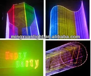 RGB 1W Animation Laser Light with SD Card
