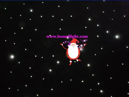 RGB Tricolor LED Star Cloth Star Curtain