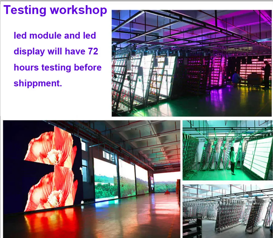 Screen Panel Indoor Video Wall Module 4mm Full Color RGB LED Module P4
