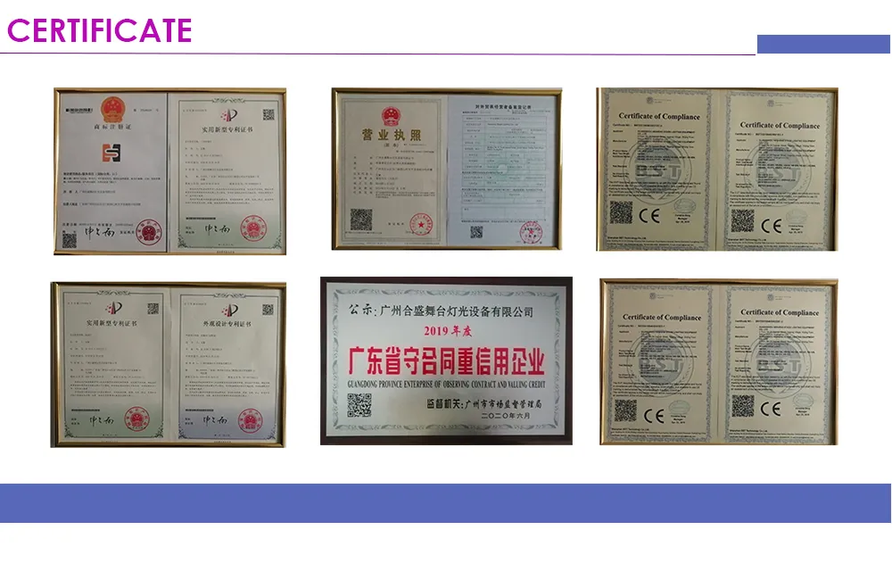 Small Bee 6 X 40W Zoom LED Moving Head Light