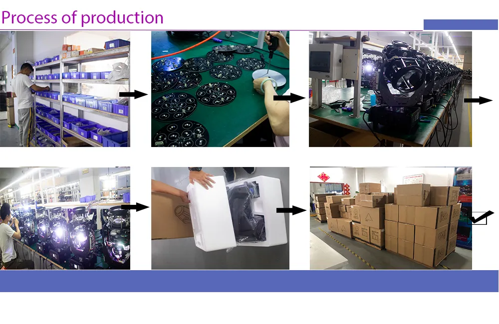 Small Bee 6 X 40W Zoom LED Moving Head Light