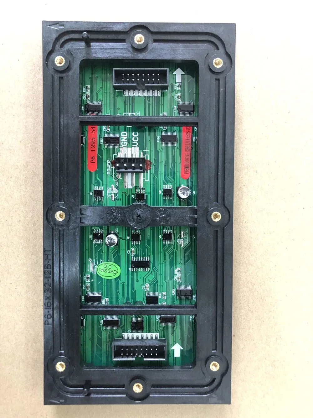 SMD2727 1/4scan 192X96mm Outdoor LED Module P6 Pixel Pitch LED Panel