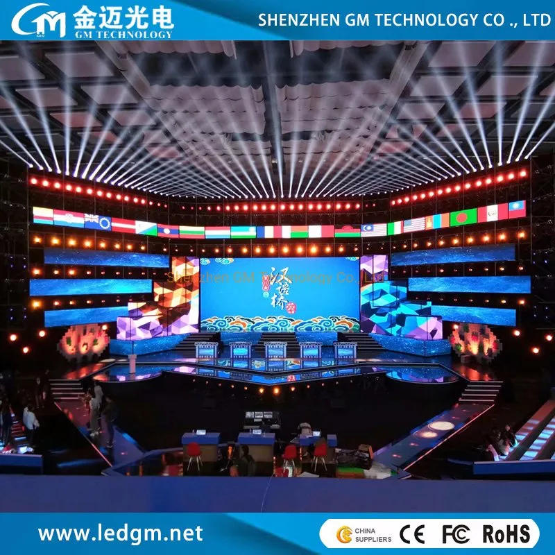 Super Quality Indoor 4K8K Stage Rental LED Display (P2.6 P2.84 P2.97 P3.91 Profession Advertising LED Display Screen)