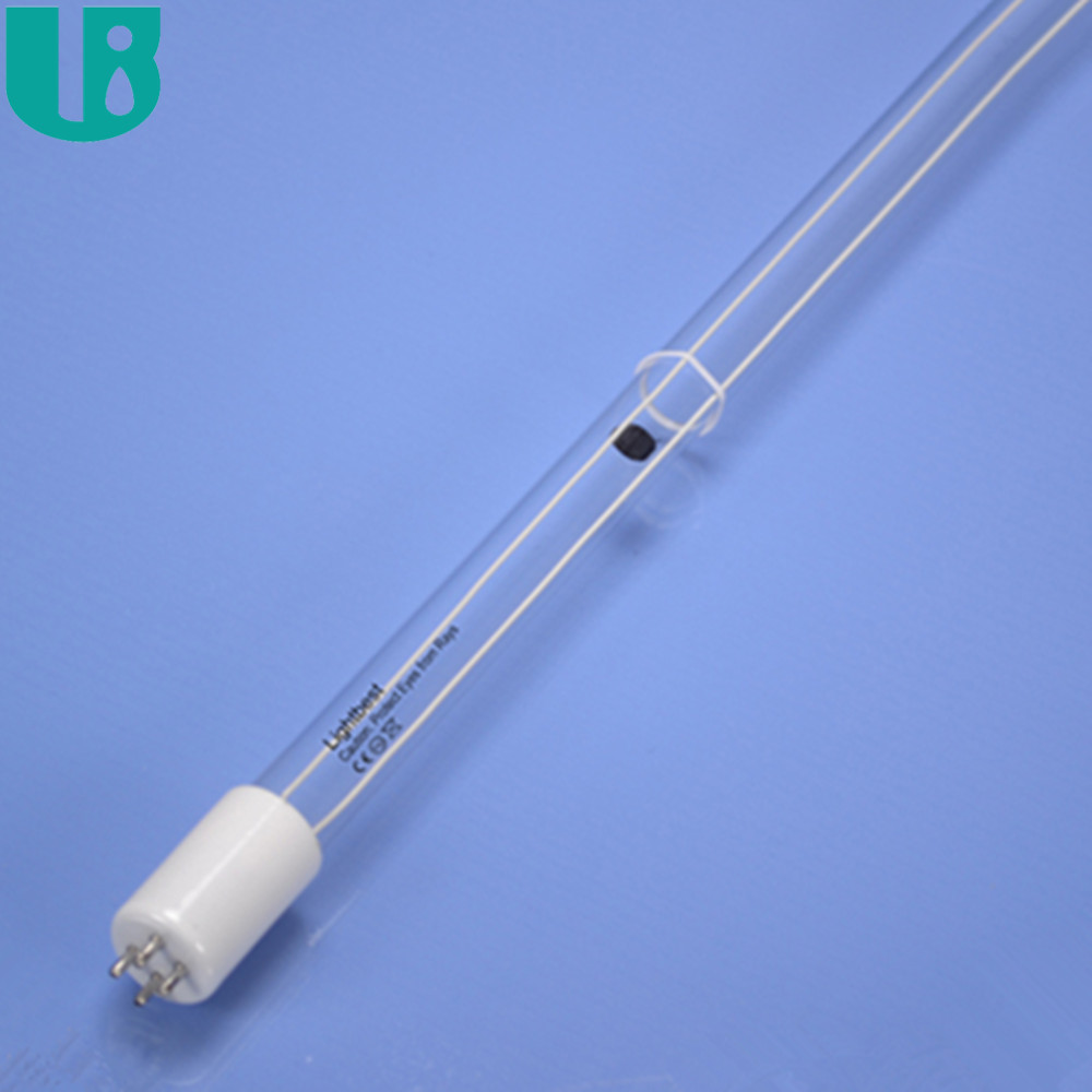 T6 Amalgam UVC Lamp 254nm Germicidal Light Waste Water Disinfection Lamp