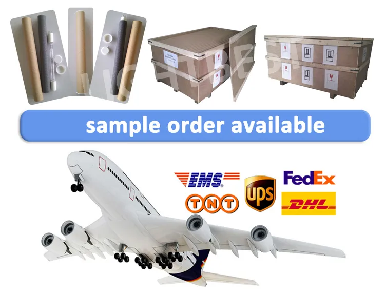 T6 Amalgam UVC Lamp 254nm Germicidal Light Waste Water Disinfection Lamp