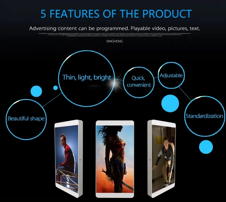 Transparent From 3.91 to 7.82 Pixel 6500 Nit Manufacture Cheaper LED Display HD and High Brightness HDMI