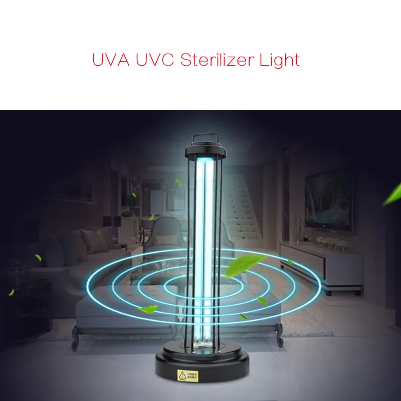 UV Lamp Ultraviolet Sterilization UVA UVC Sterilizer Light Germicidal Disinfection Indoor for Killing Bacteria