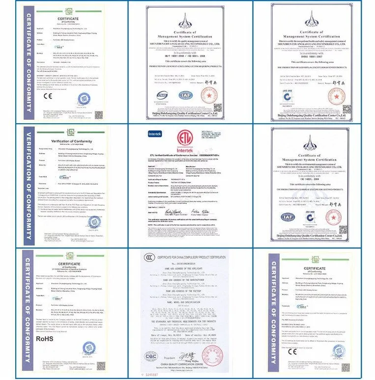 Wall-Mounted Outdoor Transparent LED Curtain Advertising Display Screen