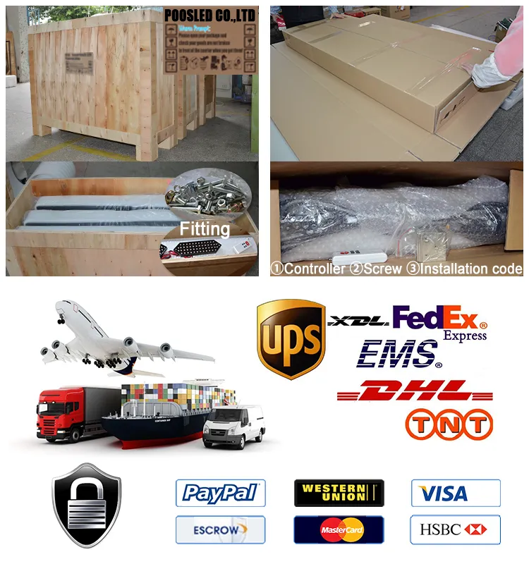 Waterproof 8888 Remote Control 7segment Digital LED Gas Price Signs for Petrol Station