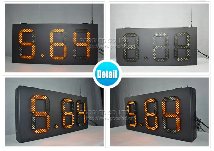 Waterproof LED Oil Display Gas Station LED Price Sign