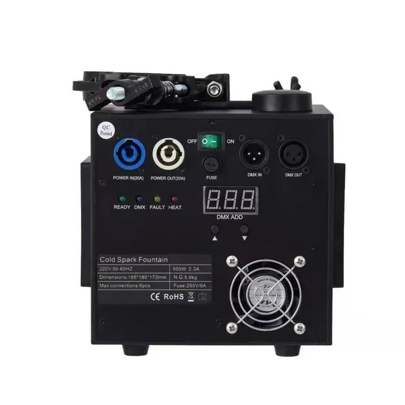 Wedding Party DMX512 Fall Cold Firework Spark Flame Machines